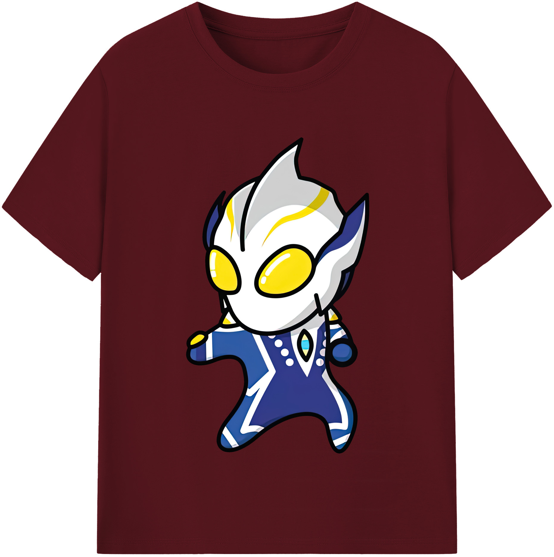 （画像用） ウルトラマン Ultraman 綿100％半袖Tシャツ（フロントプリント）